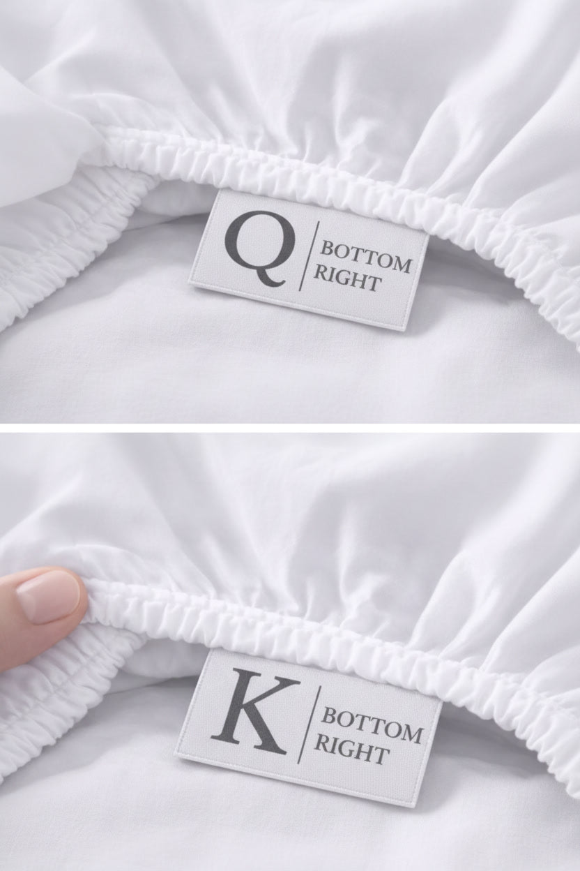 5-Star Hotel Bedding Set — Crisp White